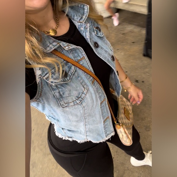 Louis Vuitton Eva clutch crossbody damier azur - Picture 3 of 16